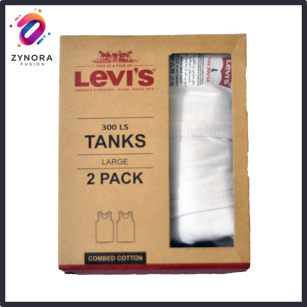Premium Sleeveless White Vest For Men - Pack of 2