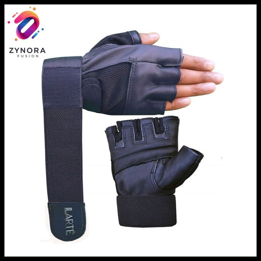 Workout Gloves with Wrist Support – Ideal for Weightlifting & Training