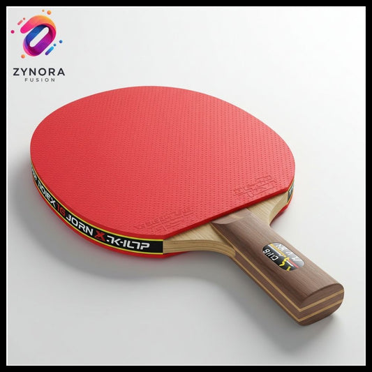 Table Tennis Racket & Balls Set – Lightweight Paddle with 3 High-Bounce Balls for Indoor & Outdoor Play